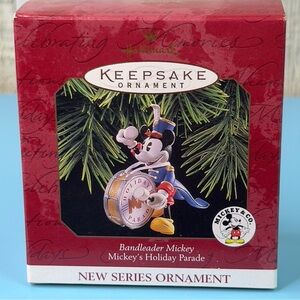 Hallmark Keepsake Ornament Bandleader Mickey Mickey’s Holiday Parade
